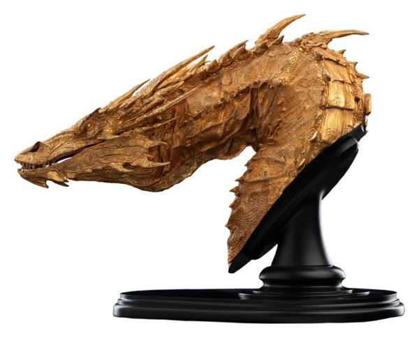 The Hobbit Bust Smaug the Golden 36 cm 6