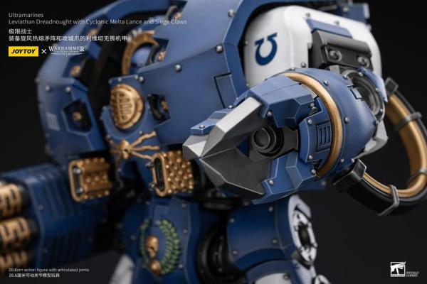 Warhammer The Horus Heresy Action Figure 1/18 Ultramarines Leviathan Dreadnought with Cyclonic Melta