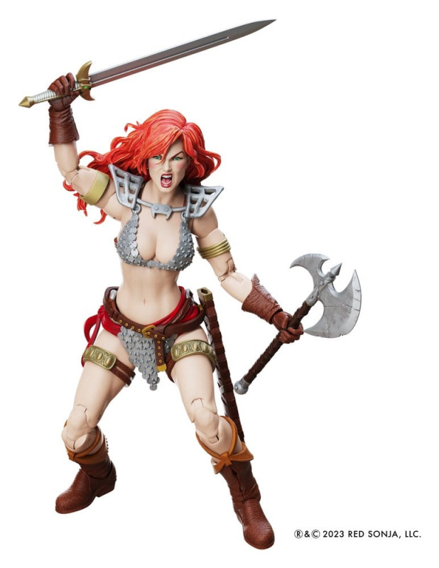 Red Sonja Epic H.A.C.K.S. Action Figure 1/12 Scale Immortal Red Sonja 8