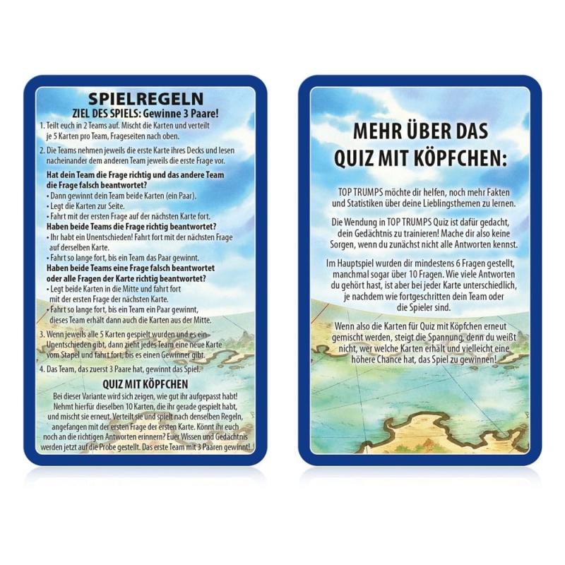 One Piece Card Game Top Trumps Quiz *German Version*