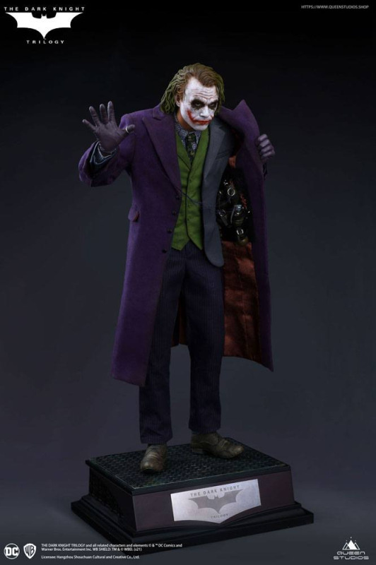 The Dark Knight Statue 1/4 Heath Ledger Joker Regular Edition 52 cm 6