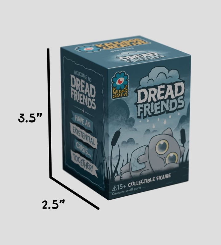 Dread Friends Mini Figures S1 4 cm Blind Box Display (4) 1