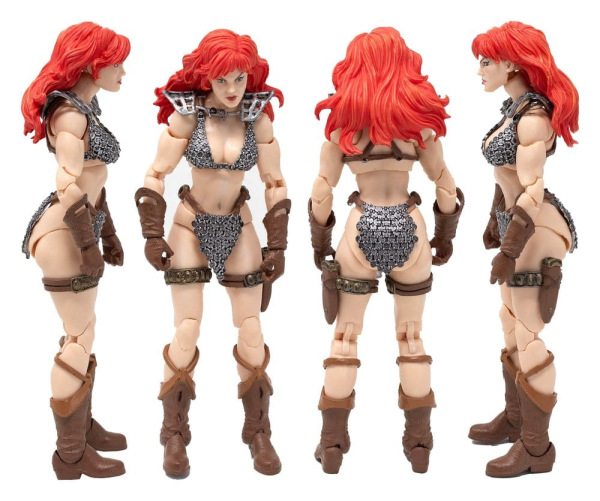 Red Sonja Epic H.A.C.K.S. Action Figure 1/12 Scale Immortal Red Sonja 2