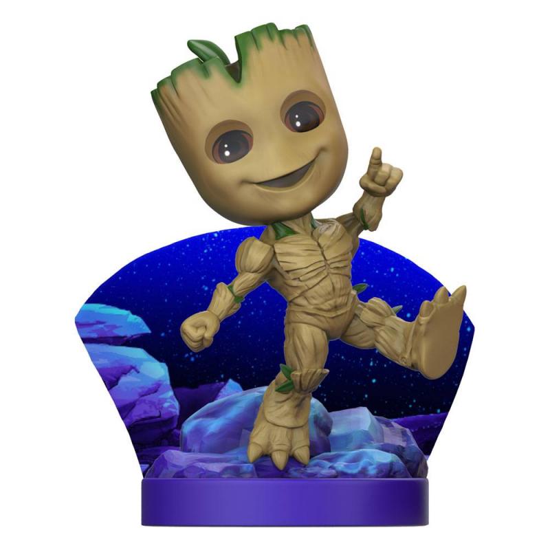 Marvel: Groot Moss Flocked Exclusive 10 cm Superama Mini Diorama - The Loyal Subjects