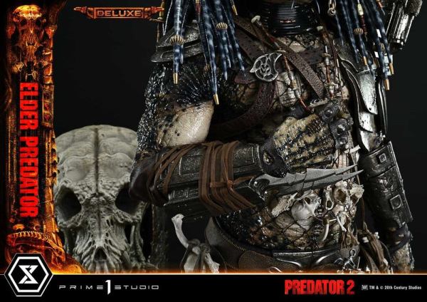Predator 2 (Film) Museum Masterline Statue 1/3 Elder Predator Deluxe Version 94 cm 12