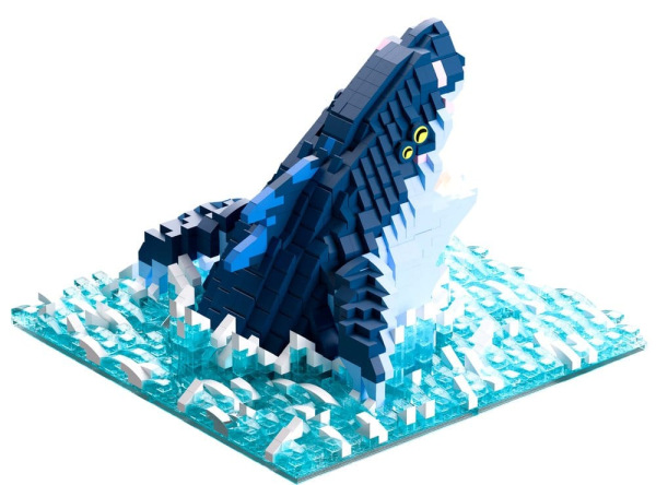 Sea of Thieves brickset Megalodon 11 cm 1
