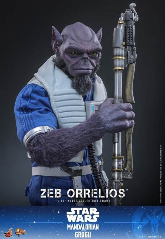 Star Wars Movie Masterpiece Action Figure 1/6 Zeb Orrelios 33 cm 5