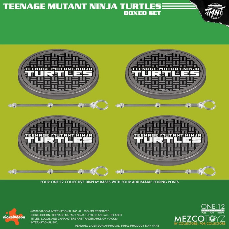 Teenage Mutant Ninja Turtles One:12 Collective Action Figures 1/12 Boxed Set 17 cm 4