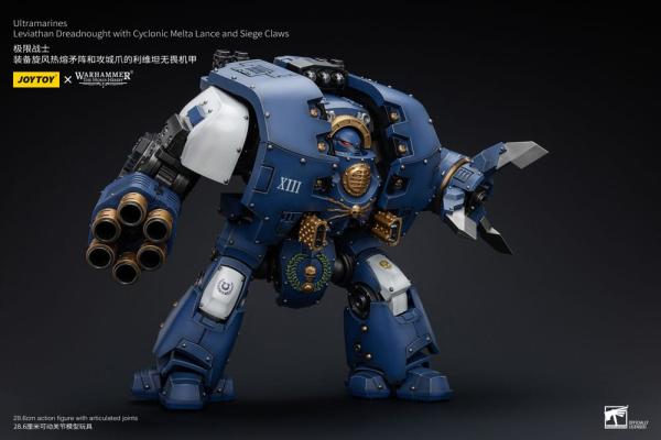 Warhammer The Horus Heresy Action Figure 1/18 Ultramarines Leviathan Dreadnought with Cyclonic Melta