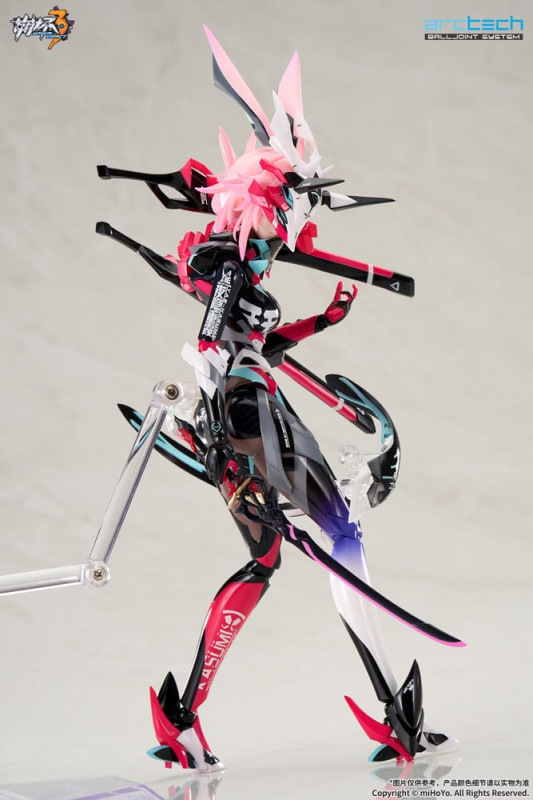 Honkai Impact 3rd Arctech Posable Series Action Figures 1/8 Sakura Yae Darkbolt Jonin Neon Shade Ver 8