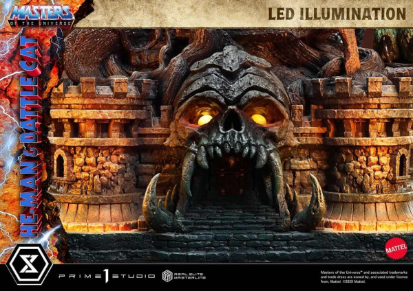 Masters of the Universe Real Elite Masterline Series Statue 1/4 He-Man & Battle Cat Ultimate Version 6