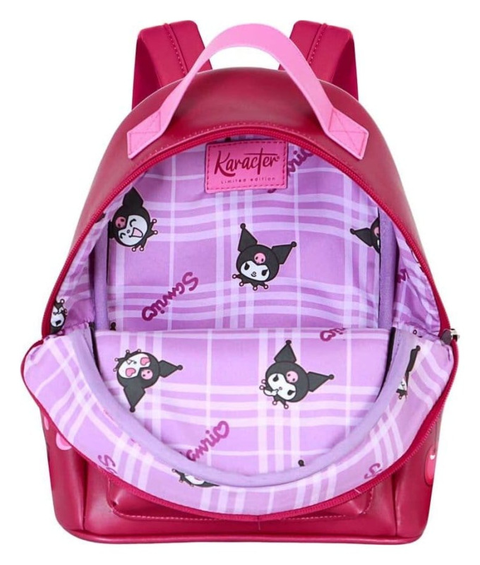 Sanrio Small Heady Backpack Kuromi Cherry 1