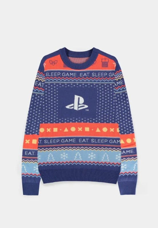 PlayStation Christmas Sweater Size S 1