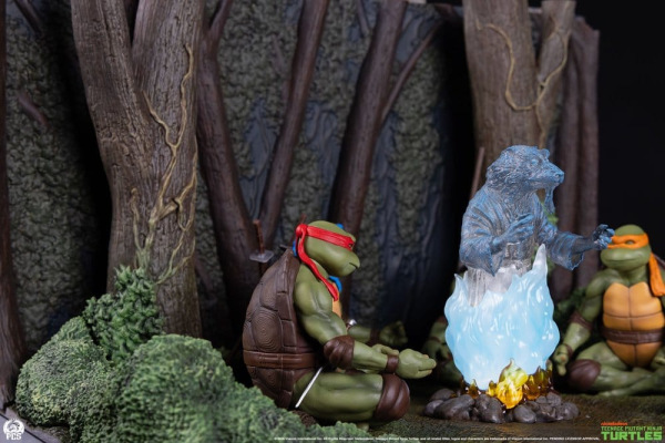 Teenage Mutant Ninja Turtles (Movie Moments) Mini Scale Diorama Splinter's Spirit 36 cm 14