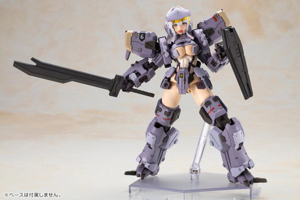 Front Mission Plastic Model Non Zenith Girl Gray Ver. 16 cm 4
