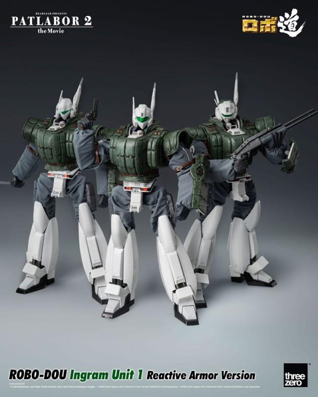 Patlabor 2: The Movie Robo-Dou Action Figure Ingram Unit 1 Reactive Armor Version 23 cm