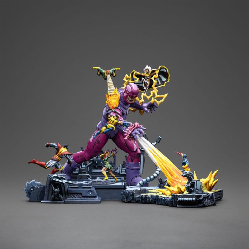 Marvel Demi Art Scale Statue 1/20 X-Men Danger Room Diorama A (Comics Color Variant) 42 cm 1