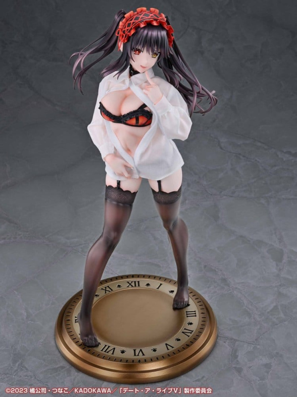 Date A Live V Re:Dress PVC Figure 1/4 Kurumi Tokisaki Dress shirt Ver. 40 cm 8