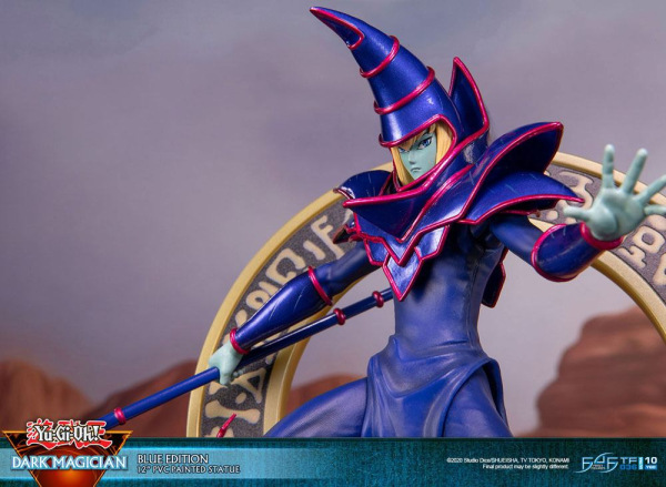 Yu-Gi-Oh! PVC Statue Dark Magician Blue Version 29 cm 10