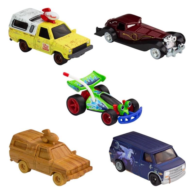 Disney 100th Anniversary Hot Wheels Premium Diecast Vehicles 1/43 5-Pack