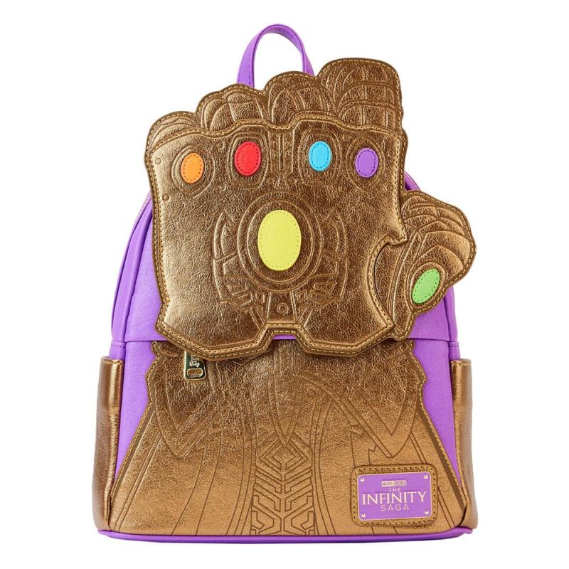 Marvel by Loungefly Backpack Shine Thanos Gauntlet