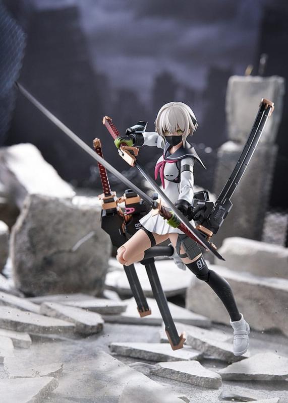 Heavily Armed High School Girls PLAMAX Figure Ichi: Early Ver. 16 cm