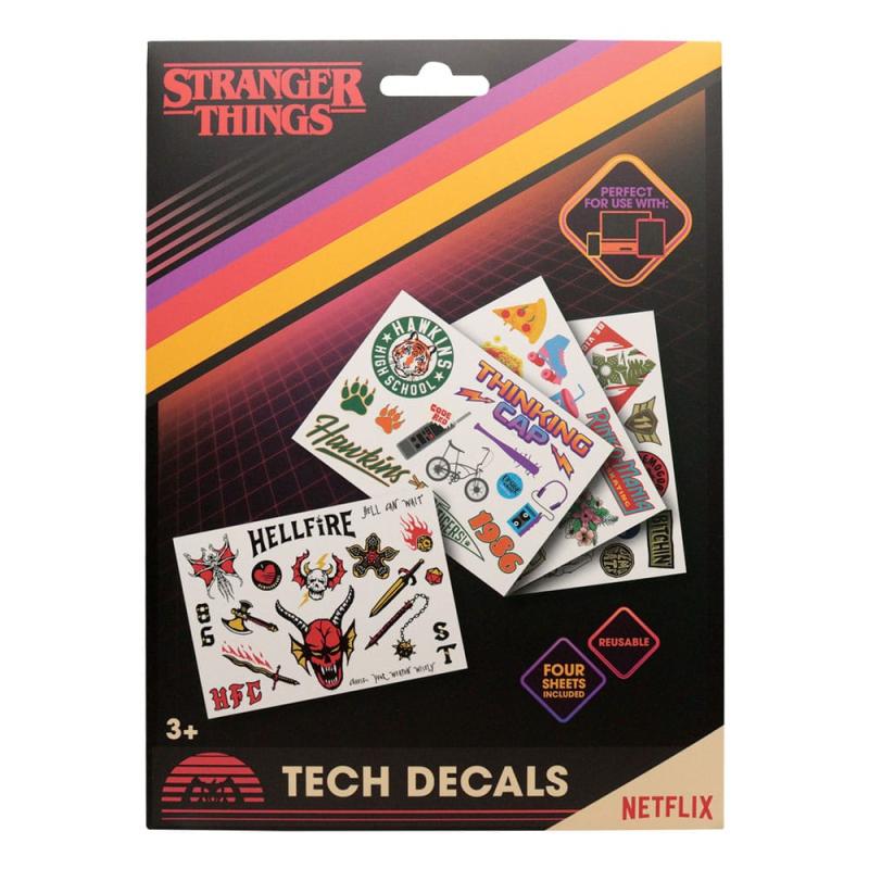 Stranger Things Tech Sticker Pack