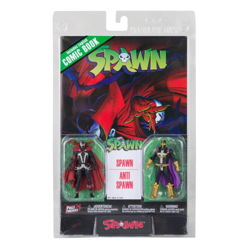Spawn Action Figures 2-Packs Spawn & Anti-Spawn (Spawn #1) 8 cm Assortment (6)