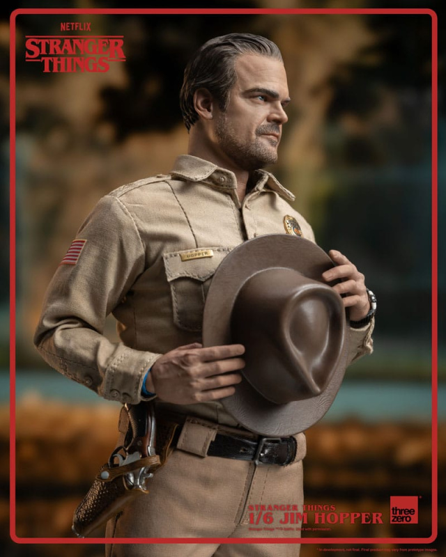 Stranger Things Action Figure 1/6 Jim Hopper (Season 1) 32 cm 7
