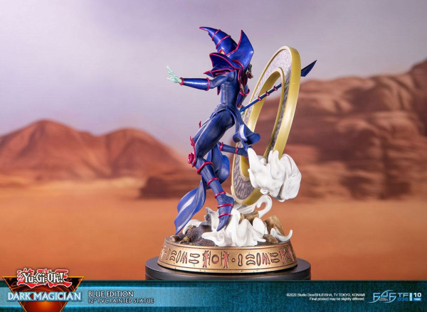 Yu-Gi-Oh! PVC Statue Dark Magician Blue Version 29 cm 7