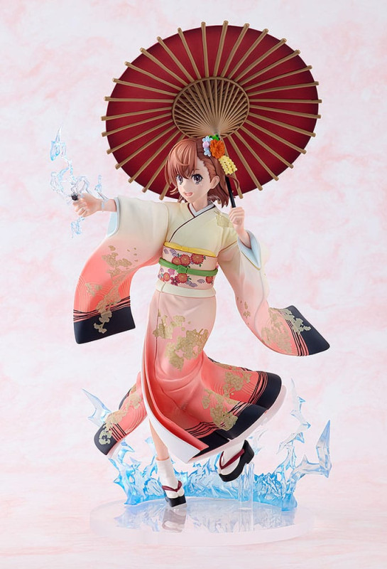 A Certain Scientific Railgun T Statue 1/7 Mikoto Misaka Furisode Kimono Ver. 28 cm 8