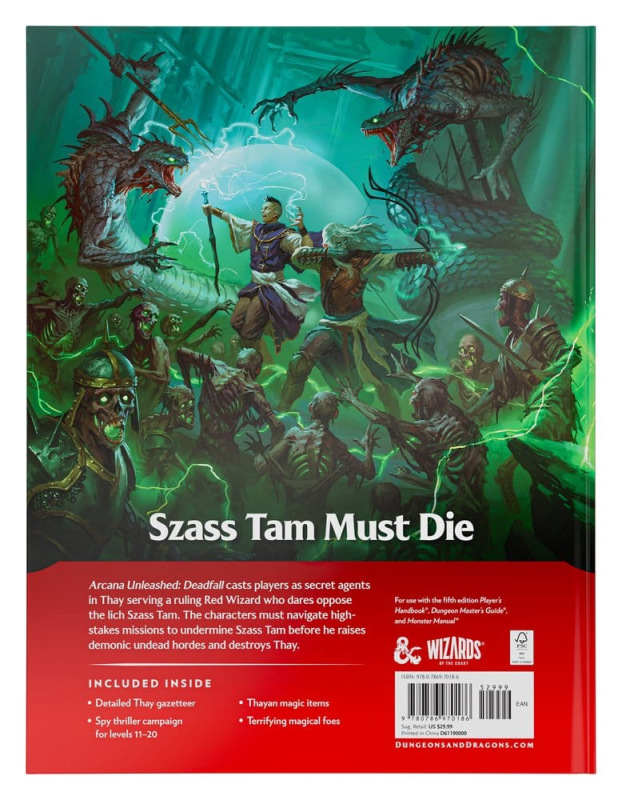Dungeons & Dragons RPG Arcana Unleashed: Deadfall Book *English Version* 2