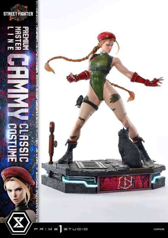 Street Fighter 6 Ultimate Premium Masterline Statue 1/4 Cammy Classic Costume 54 cm 9