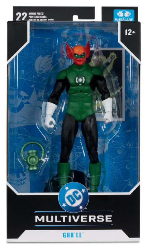Green Lantern DC Multiverse Action Figure Ghr''ll 18 cm 6