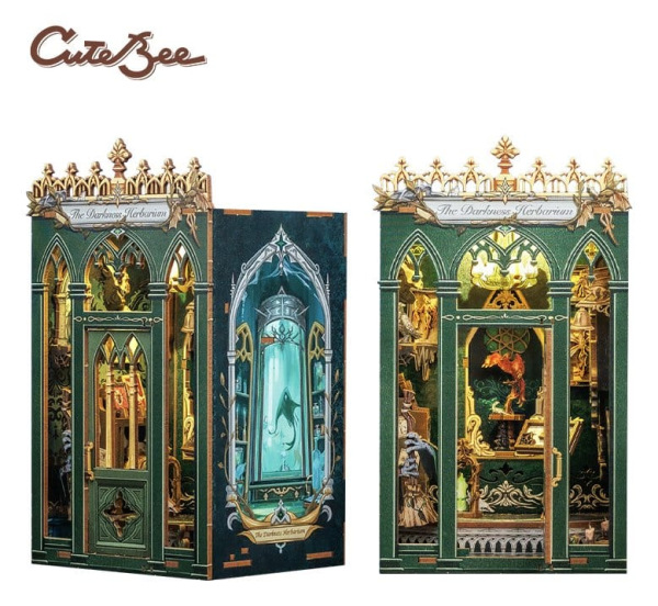 Book Nook The Darkness Herbarium 17 x 12 cm 11