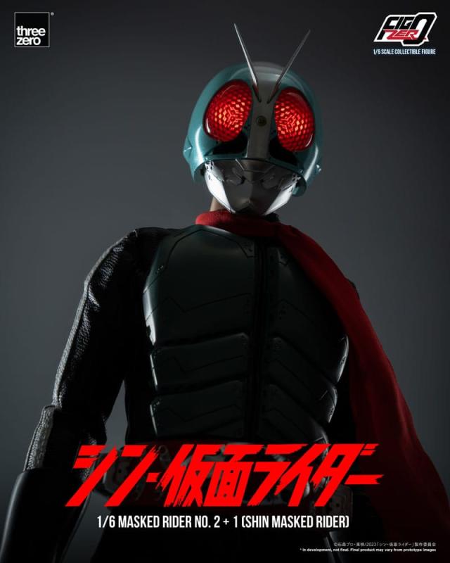 Kamen Rider FigZero Action Figure 1/6 Masked Rider No.2+1 (Shin Masked Rider) 32 cm