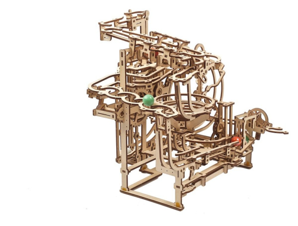 Ugears 3D Wooden Puzzle Marble Run Stepped Hoist 5