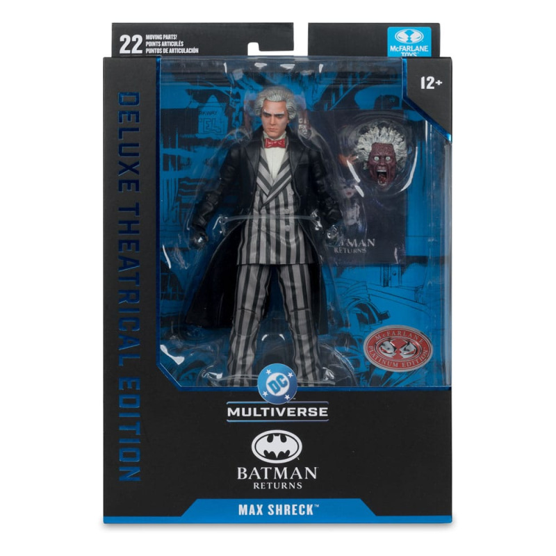 Batman Returns DC Theatrical Deluxe Edition Action Figure Max Shreck (Red Platinum Edition) 18 cm 6
