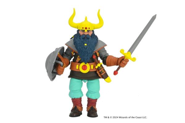 Dungeons and Dragons Scale Action Figure 50th Anniversary Elkhorn on Blister Card 18 cm