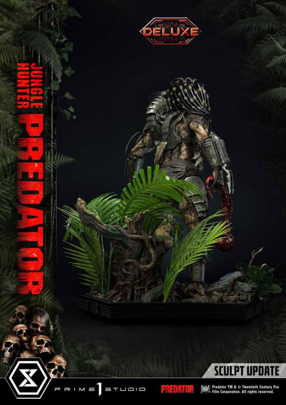 Predator Museum Masterline Statue 1/3 Jungle Hunter Predator Deluxe Bonus Version 90 cm 10
