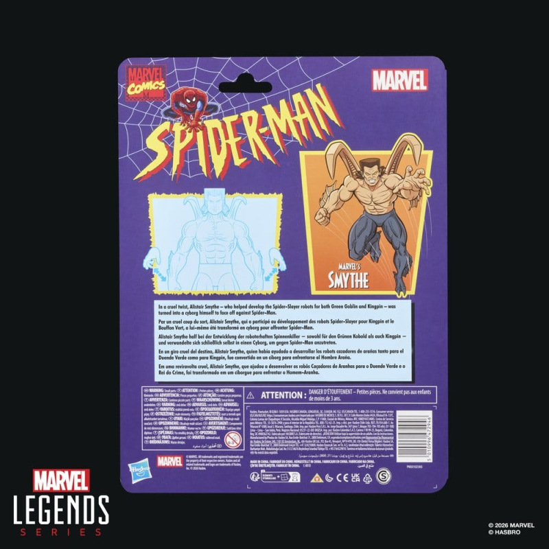 Spider-Man Marvel Legends Action Figure Marvel's Smythe 15 cm 12