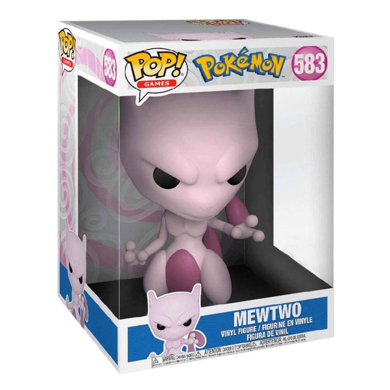 Pokemon: Mewtwo (EMEA) 25 cm Super Sized Jumbo POP! Vinyl Figure - Funko