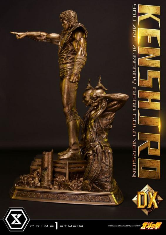 Fist of the North Star: Kenshiro Deluxe Gold Version 1/4 Statue - Prime 1 Studio