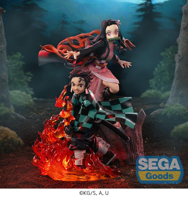 Demon Slayer: Kimetsu no Yaiba XrossLink PVC Statue Nezuko Kamado 16 cm 3