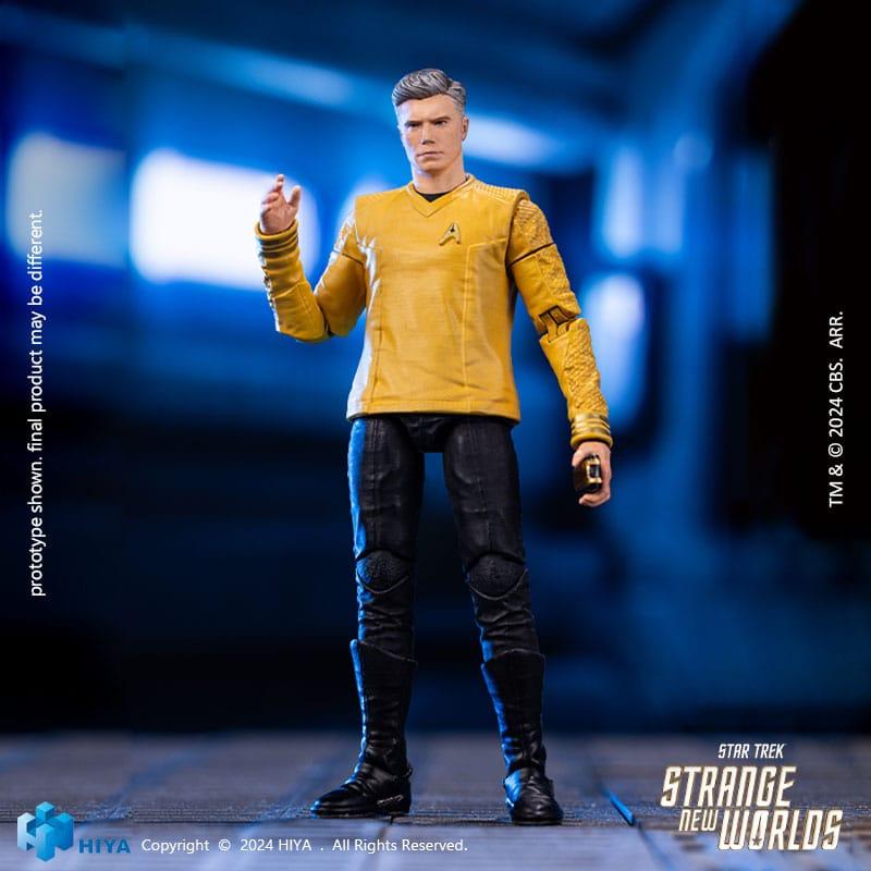 Star Trek Strange New Worlds Exquisite Mini Series Actionfigur 1/18 Pike 11 cm 5