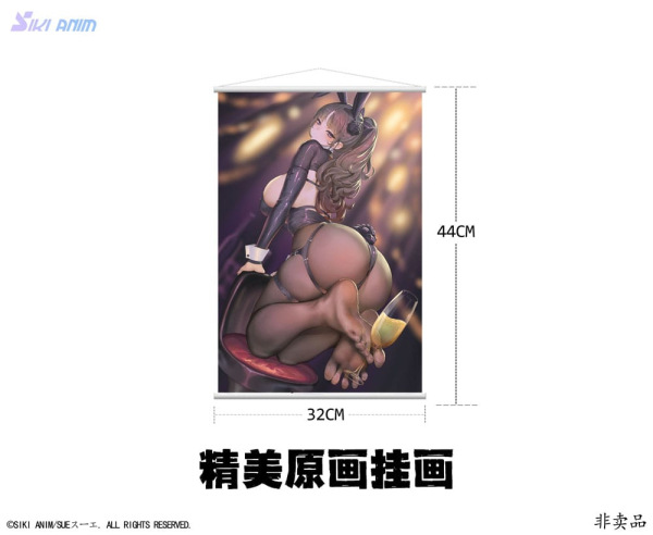 Original Character PVC Statue 1/6 Champagne and Bunny Girl Rose White Stocking Ver. 31 cm 8