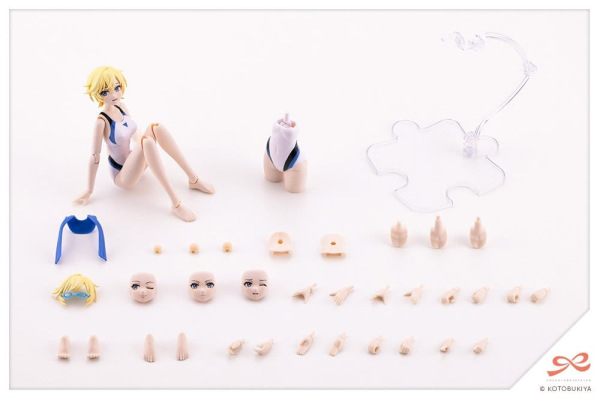 Sousaishojoteien Plastic Model 1/10 Rui Saotome Touou High School Competitive Swimsuit Dreaming Styl 9