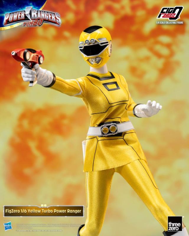 Power Rangers Turbo FigZero Action Figure 1/6 Yellow Turbo Power Ranger 30 cm