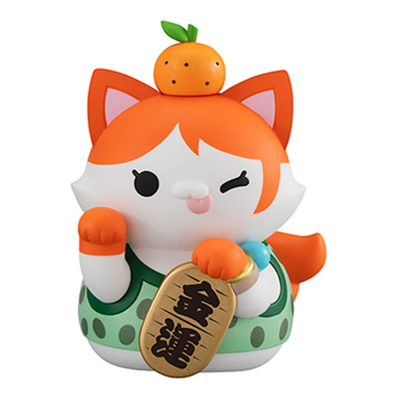One Piece Mega Cat Project Trading Figure NyanPieceNyan! Beckoning cat Lucky Cat Pirates 7 cm Displa 2