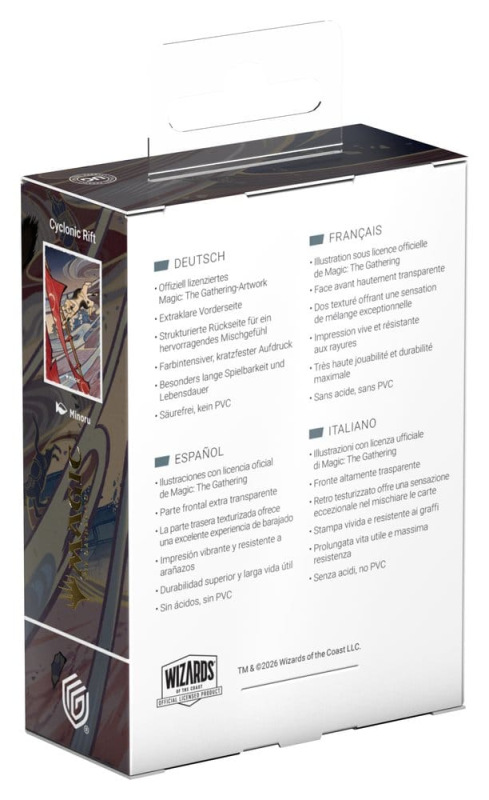 Ultimate Guard Art Sleeves Magic: The Gathering "Secrets of Strixhaven" - Cyclonic Rift 3